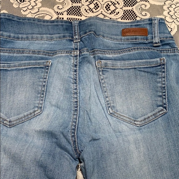 Wax Crop Capri Jeans Size 7 - Picture 4 of 6